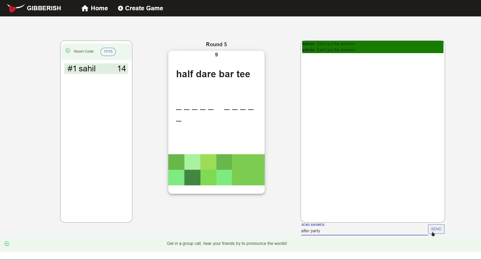 Preview image of Gibberish