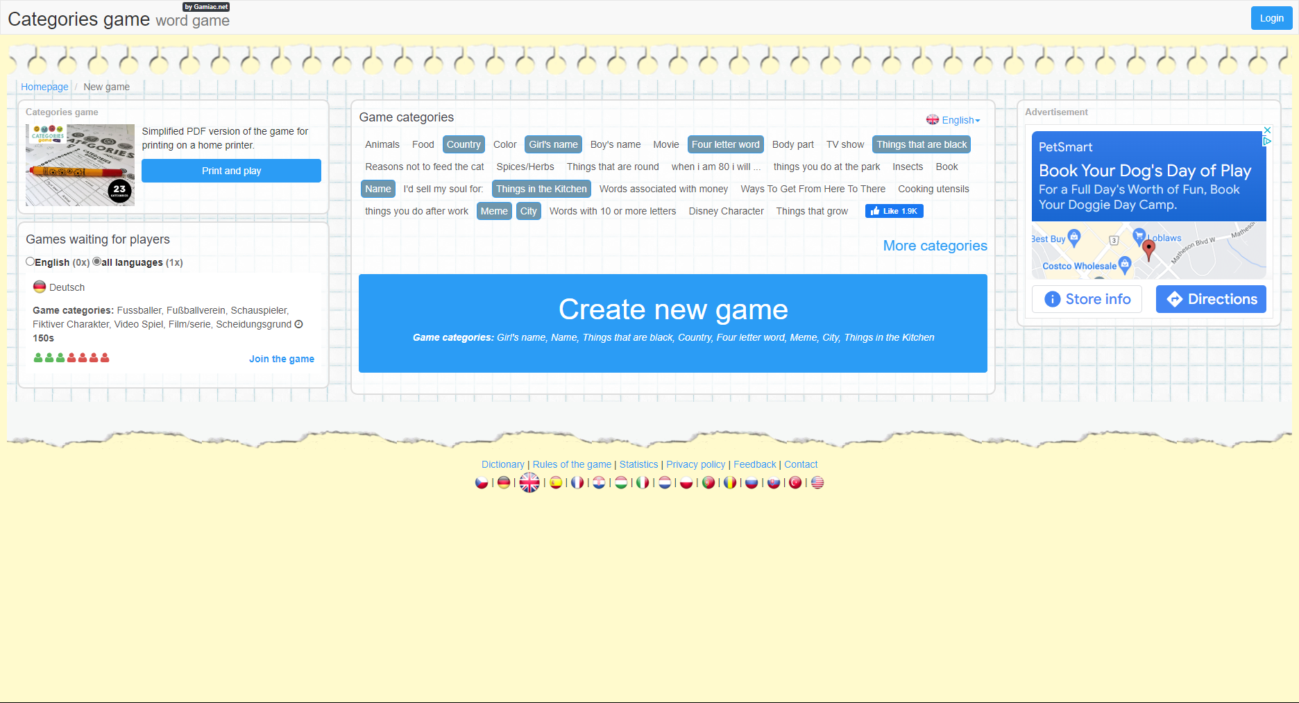 Preview image of Scattergories