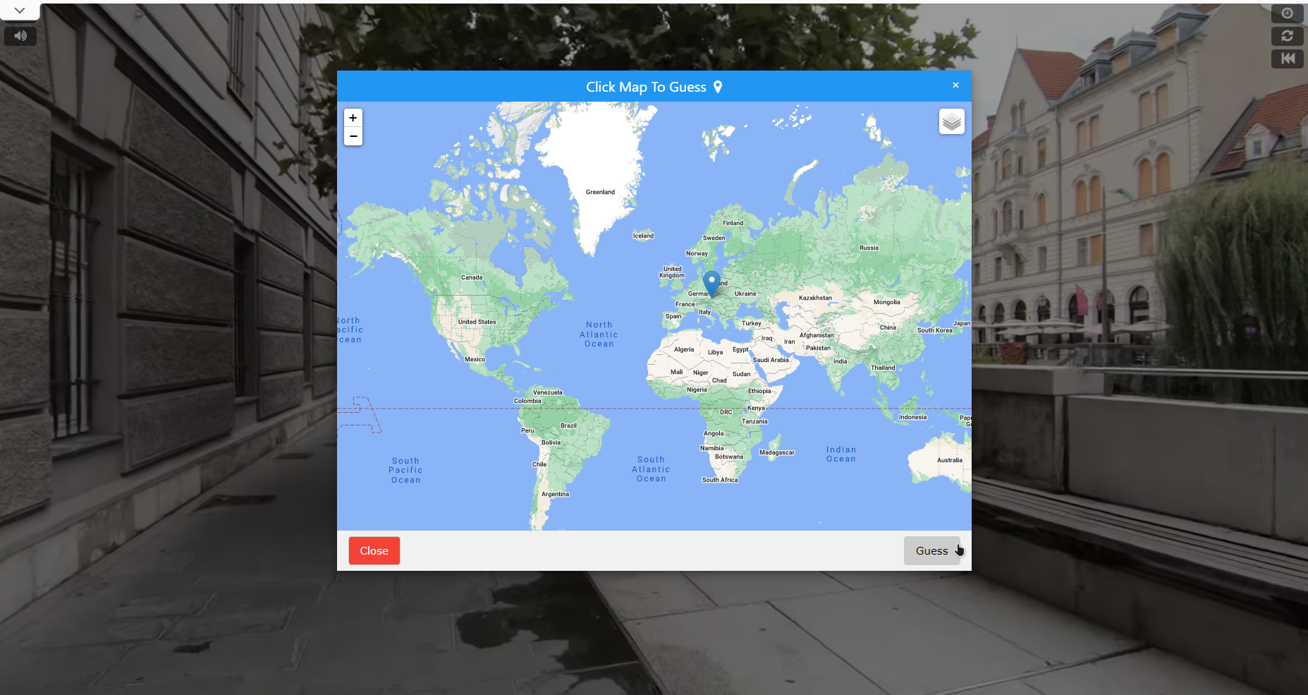 Preview image of Virtual Vacation (City Guesser)