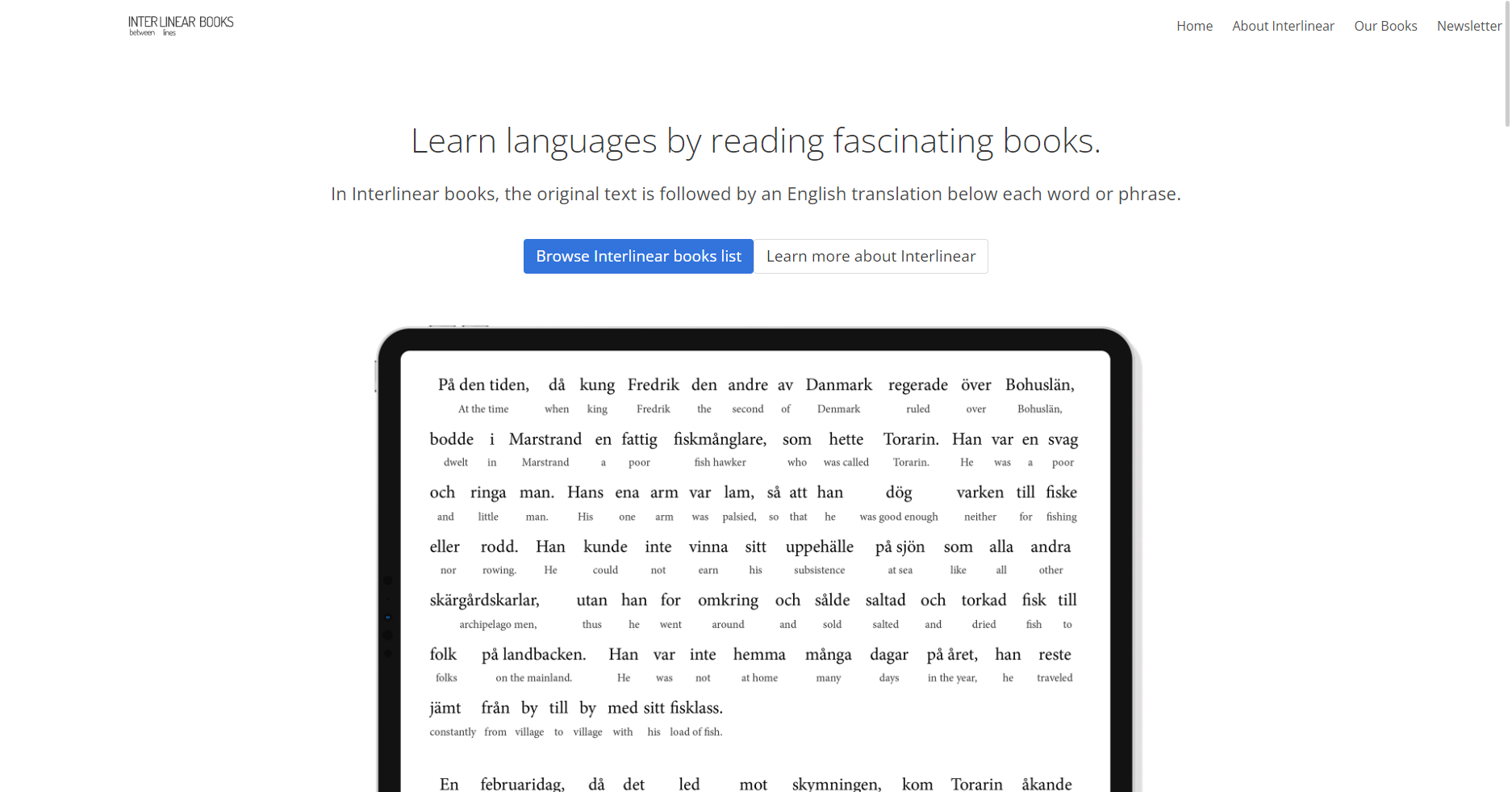 Preview image of Interlinear Books
