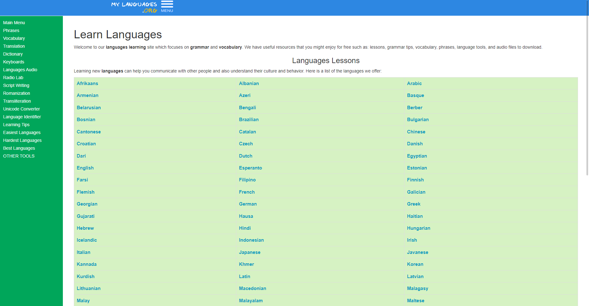 Preview image of MyLanguages