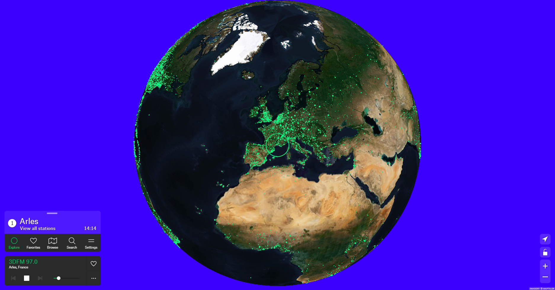 Preview image of Radio Garden