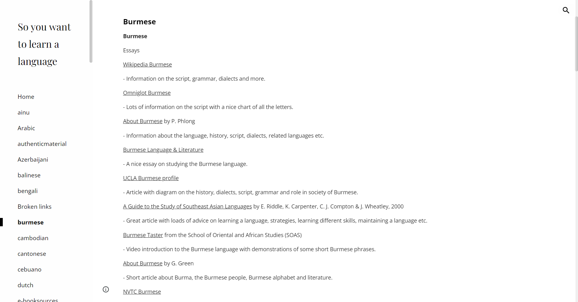 Preview image of So you want to learn a Languages