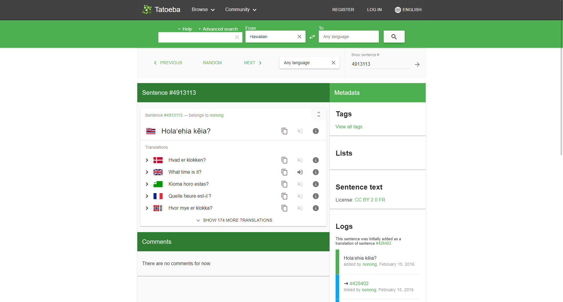 Preview image of Tatoeba